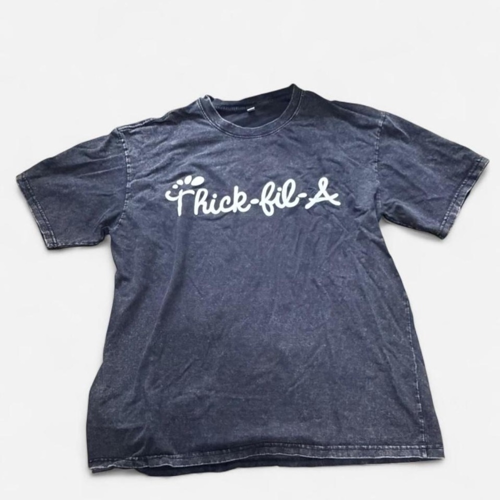 Thick-fil-a Large Black T-shirt